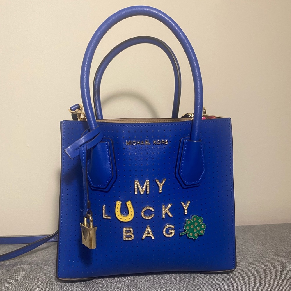 Michael Kors Blue Handbag